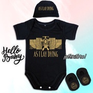 Newborn Baby Jumper Clothes Hat and Music Shoes Rock Band As I Lay Dying