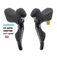 Shimano Ultegra Di2 ST-6870 R6870 2x11 Speed Shifter Set PAIRS Levers STI Dual Control (CAN Mix TO S