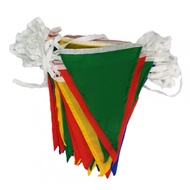 TRIANGLE PVC BUNTING FLAGS BENDERA KECIL SUKANEKA MSSM OLAHRAGA
