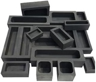 Graphite Tank Square Graphite Crucible Graphite Mould Molten Gold and Silver Ingot Mould Graphite Tr
