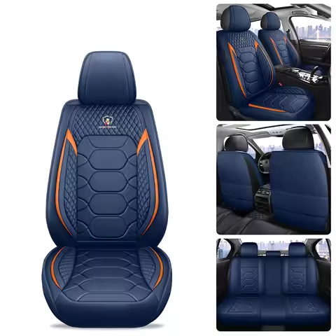 Universal Leather Full Set Car Seat Covers For byd song plus changan cs35 plus chrysler 300c clio 4 