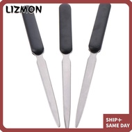 LIZMON 3 Pieces Letter Opener Letter Opener, Grip 3 Pieces Open Letter, Handle Stainless Steel Human