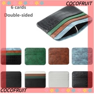 COCOFruit Ultra-Thin PU Leather Wallet - Organiser with Coin & Card Holders
