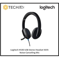 Logitech H540 USB Stereo Headset With Noise-Cancelling Mic