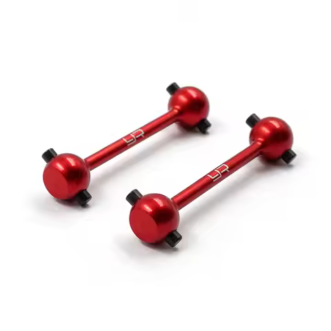 YEAH RACING ALUMINUM F/R DRIVE SHAFT FOR KYOSHO FAZER MK2#KYFZ-008RD