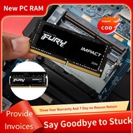 RAM DDR4 8GB 2666MHz 3200MHz 2400MHz máy tính xách tay HyperX Fury Bộ nhớ tác động 260pin SODIMM PC4