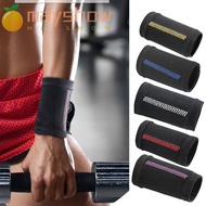 MAYSHOW Elastic Wristband, Sweatband Nylon Wrist Support Wrap,  Breathable Wrist Protective Sports Wrist Guard