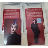 Seventeen Power of love Trading Cards Sealed