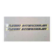 Hino 300 Intercooler turbo sticker Intercooler turbo sticker/ hino