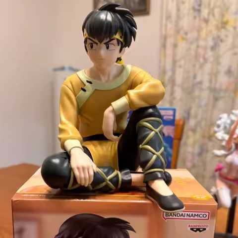 Japanese Authentic Banpresto & Sega Ranma ½ - Hibiki Ryoga, Saotome Ranma, Tendou Akane, Shampoo Pri