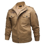 VUUG Air Force One Jacket Flight Jacket Slim Jacket Men S Windbreaker Long-Sleeved Zipper Coats Bomb