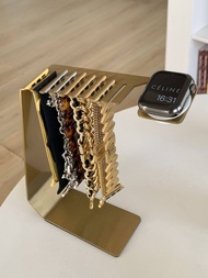 Roll_n_Rotate Suitable for iwatch charging base strap storage bracket iwatch metal iwatch charger di