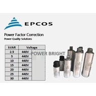 EPCOS 440V CAPACITOR BAND [5KVAR - 25 KVAR]