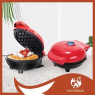 Mini Waffle Machine Mini Electric Waffle Maker Breakfast Maker 迷你华夫饼机迷你电动华夫饼机早餐机 Mesin Wafel Mini Pe