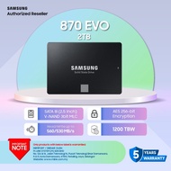 SAMSUNG SSD 870EVO (2TB/4TB)