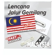 LENCANA JALUR GEMILANG / LENCANA JALUR MALAYSIA / TAG LENCANA LOGO MALAYSIA/ LENCANA LOGO