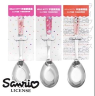 【HELLO KITTY】超值304不鏽鋼湯匙-6組入