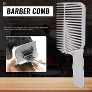 Barber Fade Comb - Gradient Design Curved Positioning Tool for Salon Haircut
