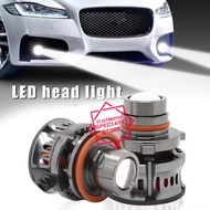 1 Pair Q5 H11 LED Car Light 9006 HB4 H11 HB3 LED Bulb Projector Lens Devil Angel Eyes LED Fog Light 