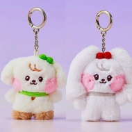 現貨 IVE Minive minini plush keyring 鎖匙扣 yujin & wonyoung with line friends