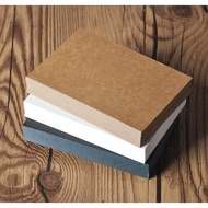 20pcs Art Card Paper 350gsm A6 Card Postcard Paper Blank Card for DIY Craft Decoration Brown / White