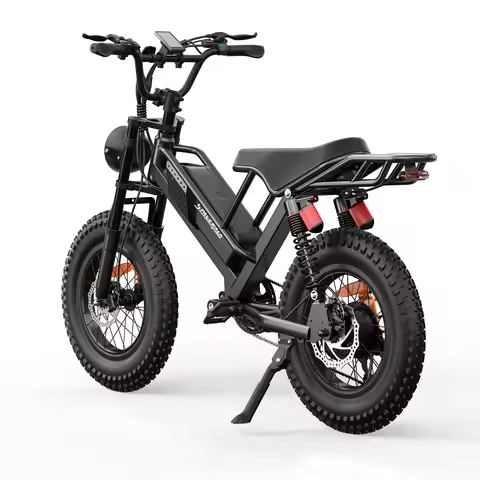 Spacewalk M7 Electric Bike for Adults 750W Electric Bicycle 48V 15AH E Bike 20" Fat Tire Mountain 24