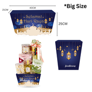 HAMPER BOX Raya Base box Gift Surprise Birthday Wedding Rattan Basket 2025 Makanan Bakul DoorGift