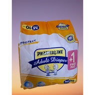 MEDIUM TAPE ADULT PHARMALINE PROTECT DIAPER