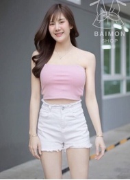 🌈🌈🌈🌈J&K vintage shop🌈🌈🌈🌈DD 1. เสื้อสายเดี่ยว เกาะอก