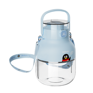 Kawu เครื่องปั่นน้ำผลไม้พกพา 500ML มาพร้อมสายสะพาย ชาร์จไฟได้ 70W Portable blender juicer