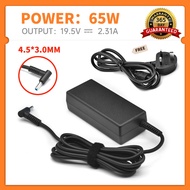 HP 65W laptop charger Ac Adapter for HP Pavilion x360 11 13 15, Envy x360 13 15 17, 15-f111dx 15-f211wm 15-f233wm 15-f278nr 15-r052nr 15-r132wm Power Cord 19.5V 3.33A Charging Cord