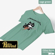 Colab Meowtalica T-shirt 1 Size S - 7XL Big Size Jumbo and Children'S T-shirt Size XS - XL (ages 2 -