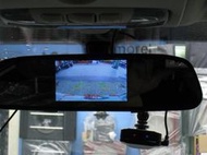 福特FIESTA 專用倒車攝影鏡頭.正ccd鏡頭+4.3吋後視鏡螢幕..可裝自己喜好燈泡.非led燈