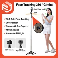 360° AI Tracking Smartphone Gimbal 180cm Phone Stabilizer Gimbal with Face tracking Gimbal Stabilize
