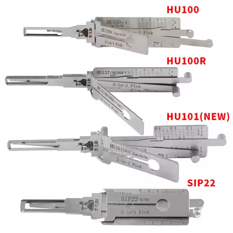 Lishi 2 in 1 HU100 HU100(10) HU100R HU101 HU64 HU66 HU83 HON66 HU92 SIP22 TOY2 for FORD2017