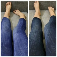Plain jeans leggings women's 7/8 leggings