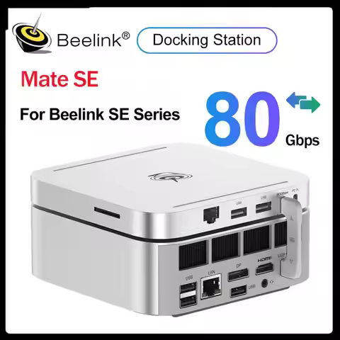 Beelink Mate SE-A Docking Station Thunderbolt5 for Beelink SER9 Pro SER8 SEi14 Gaming Mini PC Deskto
