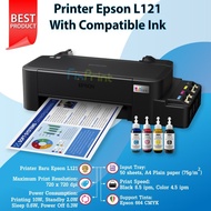 [Baru] Printer Epson L121 Ink Tank Printer Epson L121 L 121 L121 Infus