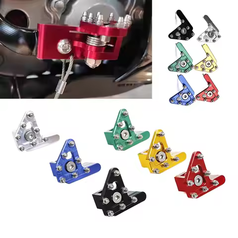 Motorcycle CNC Rear Brake Pedal Folding Brake Terminal Compatible with CR CRF YZ YZF WR RM RMZ KX KX