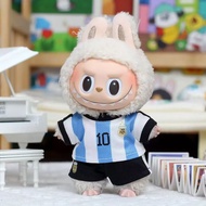 17cm Pendant Trendy Play Baby Clothes labub Baby Clothes Big Summer Baby Clothes Sportswear Jersey P
