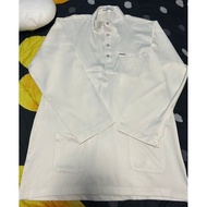 Nawlaa Baju Nikah Baju Melayu Slimfit Lelaki Off White