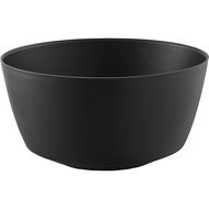 Yamazaki Easy-to-Mix Cooking Bowl L, Microwave Safe, Black, W24.9 × D24.9 × H12.4 cm, Tower, Dishwas