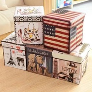 Multifunction Folding storage box fashion Storage Chair