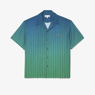 Áo Sơ Mi Lacoste Nam Tay Ngắn Chống Tia UV Hiệu Ứng Ombré