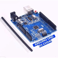 Best Product] Arduini UNO R3 SMD CH340 ATMEGA328P PLUS PIN HEADER Without Cable