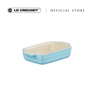 Le Creuset Stoneware Rectangular Dish - Sky Blue (18cm)