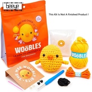 BEEYE DIY Crochet Kit, Handmade Beginner Crochet Stuffed Animal Kit,  With Crochet Hooks DIY Set Cot