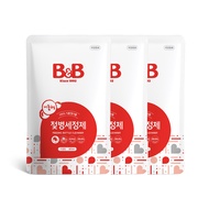 [B&amp;B] B&amp;B baby bottle cleaner foam type refill 400ml x 3ea / B&amp;B Feeding Bottle Cleanser (Bubble Type) From Korea