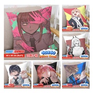 Hobby Express Pillow Cover Anime | Chainsaw Man Anime Throw Pillow Case | 40x40cm | Japanese Dakimakura Couch Pillow | Sheet Protector | Square Sofa Pillow Cushion Cover