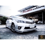 Toyota altis 2014 2015 2016 T-Sport TSport T sport bodykit body kit front side rear skirt lip